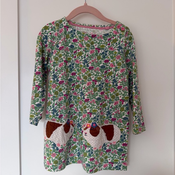 Mini Boden Other - Mini Boden Floral Dress with Guinea Pig Pockets